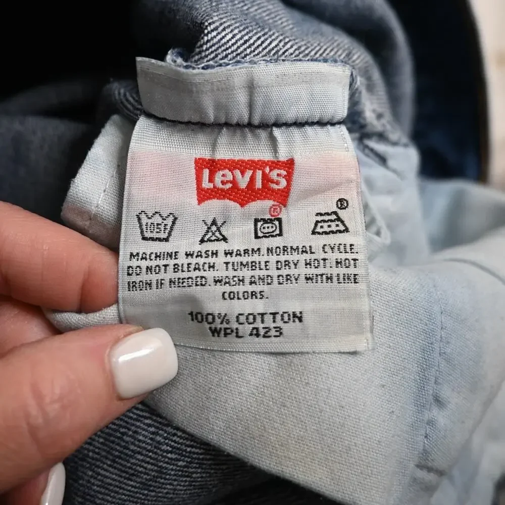 Levi's 501 Men's Straight Leg Button Fly Jean 40x30